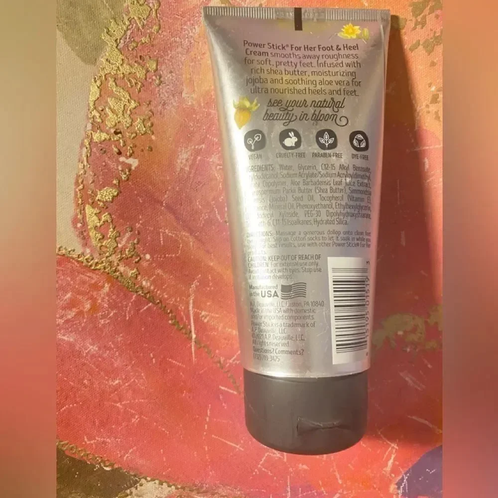 💥Beauty Power Stick moisturizing Foot & HEEL Cream 4.5 FL OZ 🛍️